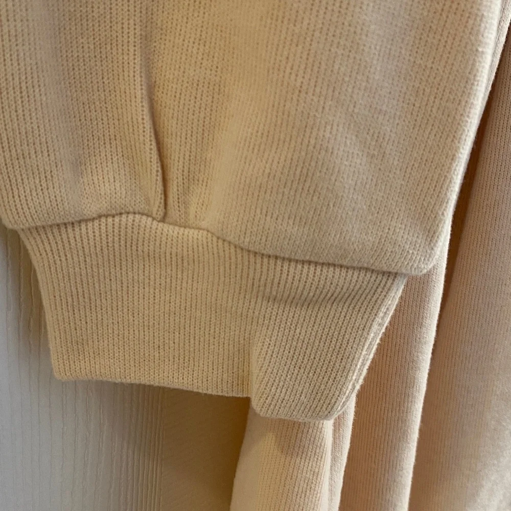 Packitcute Charming Beige Kids Dress with Ruffled Collar Girls  size Large - Picture 5 of 13